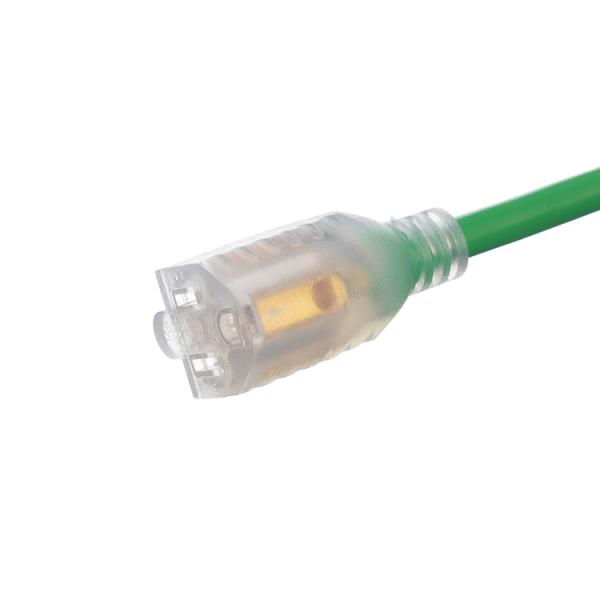 ETL 16 Gauge 3 Pin Heavy Duty 100m Outdoor Electrical Extension Cord 220V Power Cable US with NEMA Female End