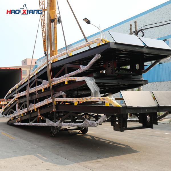 トレーラー 固定式 荷乗ドック ランプ 10000kg 一時的な荷乗プラットフォーム