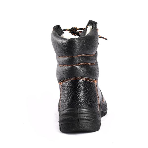 SHENGJIE Anti-Oil Industrial Safety Leather Boots Acid And Alkali Resistant PU/PU Sole Work Safety Shoes