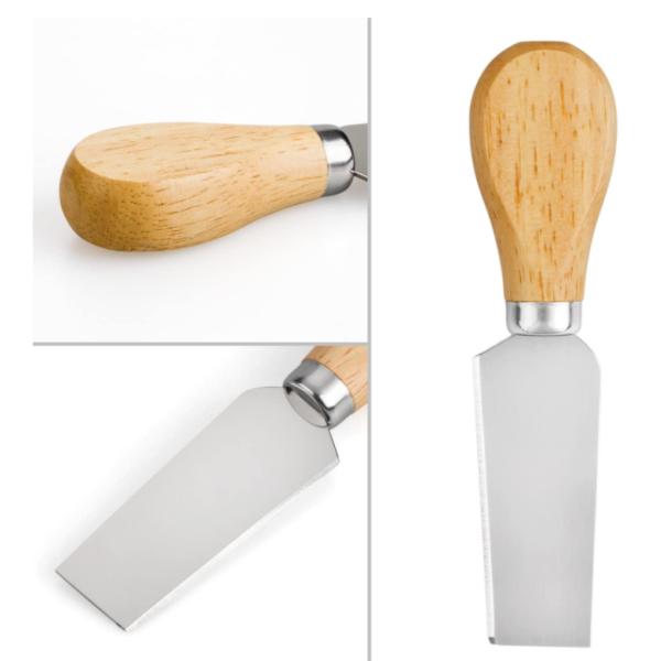 Kitchen Natural Wood Handle Cheese Knives Household Knife Fork Spatula