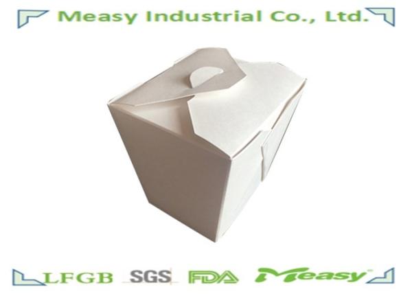 18 oz Food Packaging Box , paper food containers For Italy Noodle , Instant Noodle