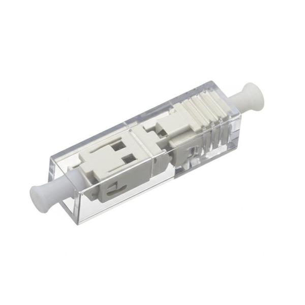 Plastic Shell Material Fiber Optic Cable Adapter Transparent Case for Optimal Signal Transmission