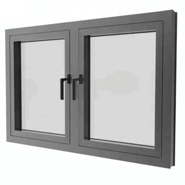 Fenêtres à double vitrage en alliage d'aluminium personnalisées pour l'isolation acoustique