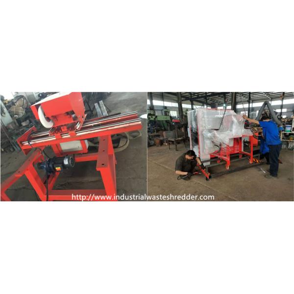 tela del geotextil de las cuchillas del acero de herramienta de aleación de 600m m que machaca la máquina