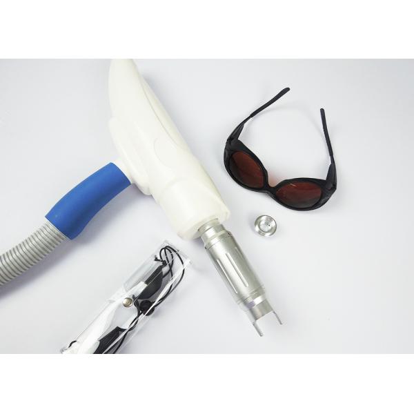 Body Fine Hairs Nd Yag Laser Hair Removal Machine Long Pulse 1064nm White Color