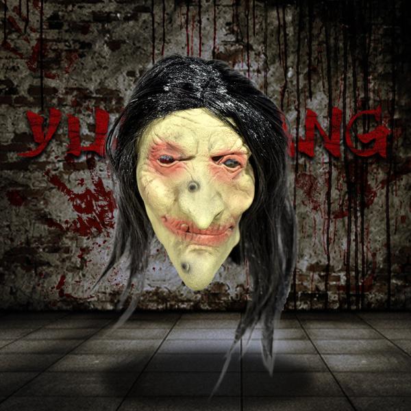 Terrorífico Miedo Halloween Props Mansión Encantada Zombi Máscara de Látex Ghostface Talla Adulto