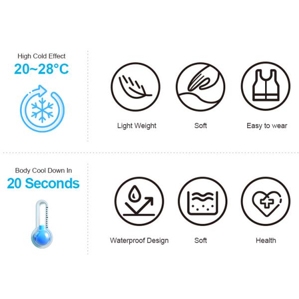 Холодильные охлаждающие ледовые пакеты для строительной площадки циркуляция воды охлаждающие жилеты