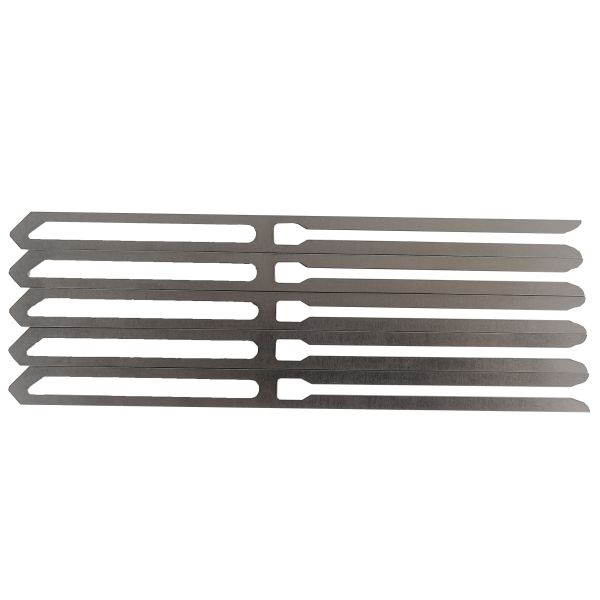 High Carbon Steel Simplex Drop Wire Thickness 0.30mm Spare Parts For Textile Looms Electrical Monitoring