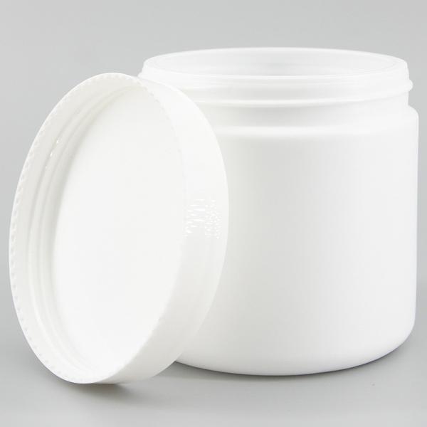Frascos 450ml cosméticos plásticos do HDPE 92mm