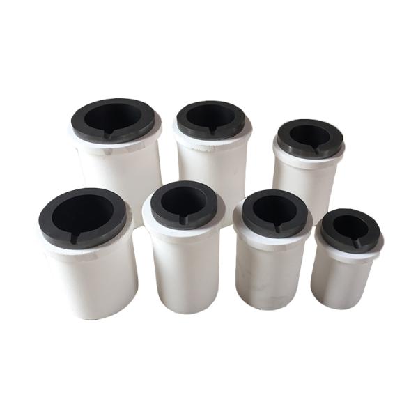 Melting Crucible for Gold and Silver Casting Standard Size Durable Graphite Crucible