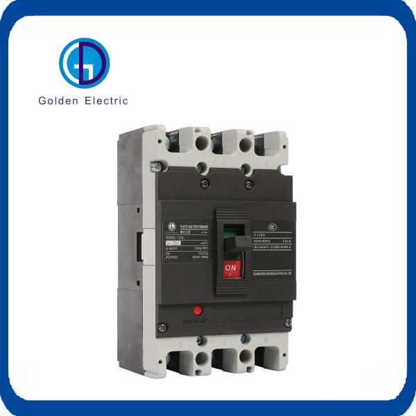 Voltagem de trabalho nominal de 400 VDE Certificado Gdm3-125L MCCB Interruptor de circuito de caixa moldado