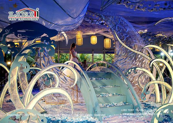 China Top quality tent with  Aluminum Frame and pvc sidewalls for wedding or events
