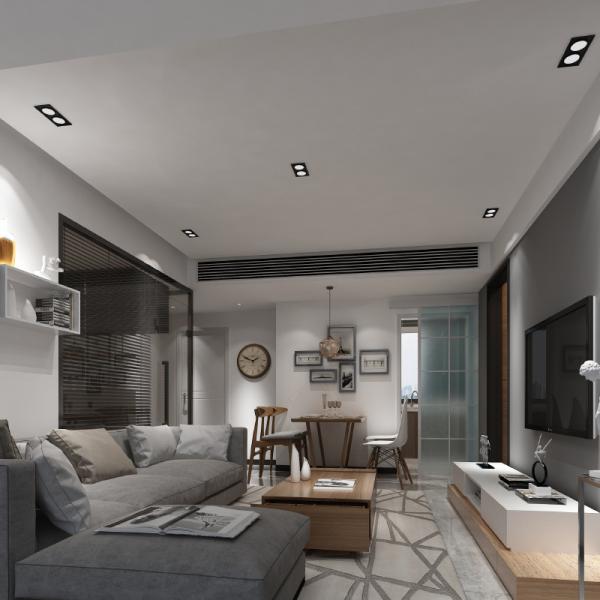 La double place 3w/5w/7w de tête a enfoncé la lumière commerciale de 5730 LED