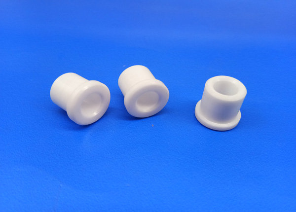 Alumina Ceramic Threaded Fittings Small Size CNC Machine Parts