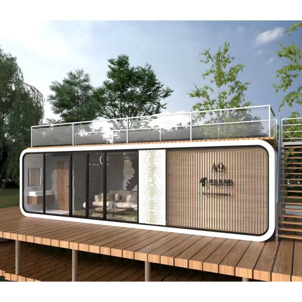 20FT 40FT Modern Design Garden Living Cottage Modular Outdoor Apple Cabin House Container