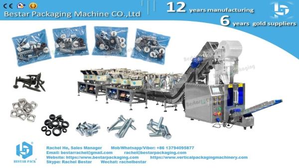 Smart Counting & Packaging Machine with 14 vibrations for Hardware Products