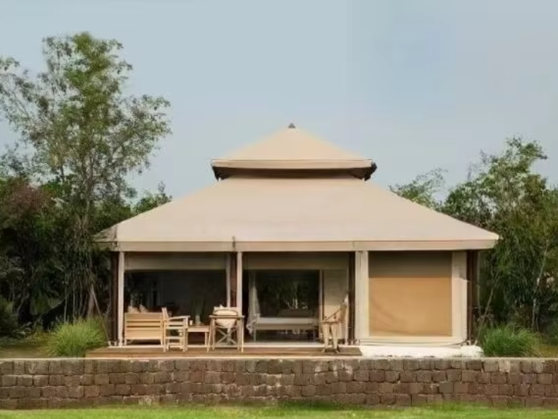 Фабрика на заказ Glamping Hotel Tent Hotel Desert Tents для кемпинга на открытом воздухе