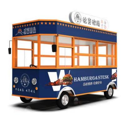 Food Trucks Electric Mobile Food Cart Hotels