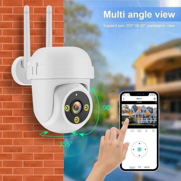8MP IP Camera Poe Outdoor IP66 Waterproof Audio Security Camera System Night Vision Camera