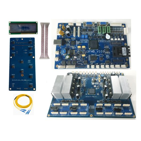 Принтер i3200 для печати на ПЭТ-пленке с четырьмя головками для струйной печати