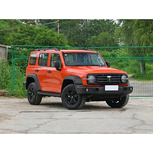 4WD Tank SUV Автомобиль бензиновый топливный внедорожник Оранжевый бензиновый гибридный