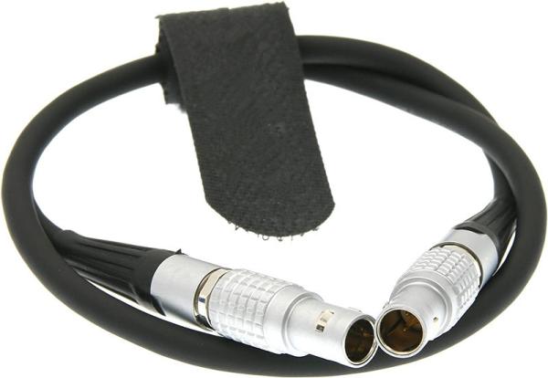 Lemo 2 pin macho para 2 pin 18 polegadas Teradek Bond cabo de alimentação via ARRI Alexa Camera