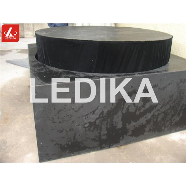 Artistic Rotating And Lifting Stage Q195 Steel Adjustable Stage Platform