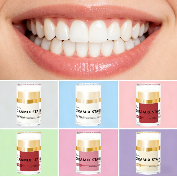 Multiple Shades Dental Stain and Glaze Ceramix Stain Store In A Cool Place Delivering Superior Dental Surface Protection