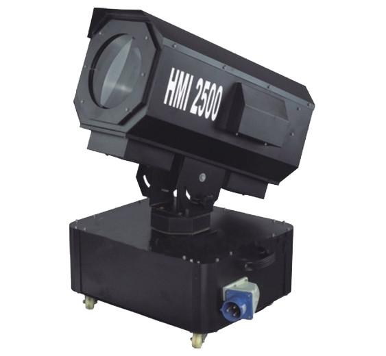 Full Color Outdoor Sky Search Light HMI 2500W 16 Beams Waterproof Lighting Equipment
