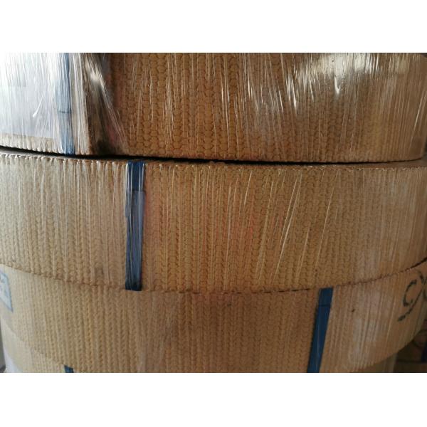 Asbestos Free Woven Brass Wire Reinforced Brake Lining Roll 10 Meters