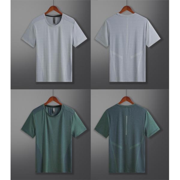 Quick Drying Sports T Shirt Ice Silk Short Sleeve S Fitness Clothes