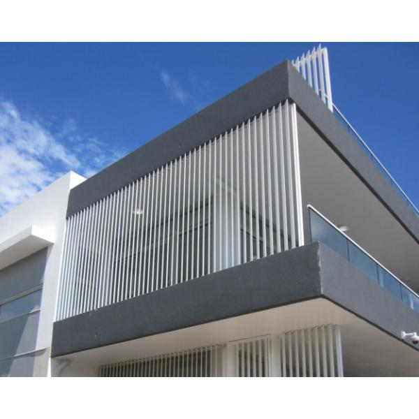 Grelhas de alumínio automáticas elétricas motorizadas da máscara de Sun