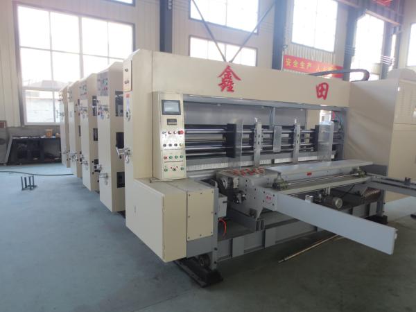 Custom Digital Electric Carton Folding Machine , Carton Sealing Machines Of Die Cutting