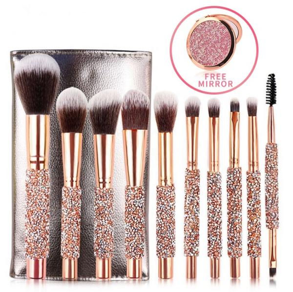 Cartoon Beauty Make Up Brushes Tool For Cosmetic Powder Eye Shadow