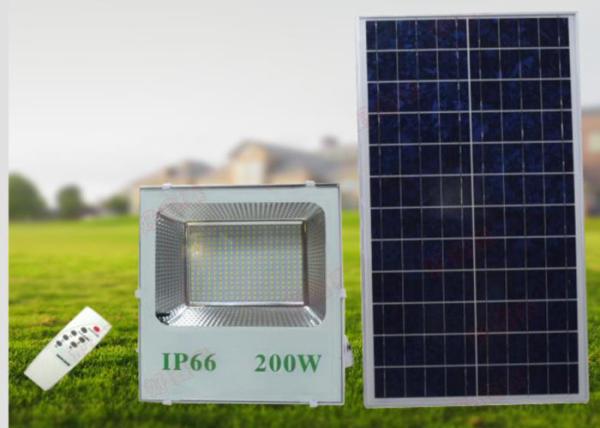 High Power 200W Battery Solar Security Light / Solar Powered Outdoor Lights