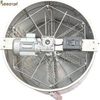 6 marcos extractor eléctrico de miel con motor horizontal extractor de miel de acero inoxidable