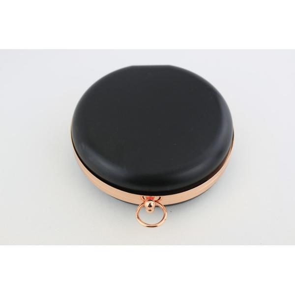 223g 14cm Rose Gold Round Purse Frame For Cosmetic Bag