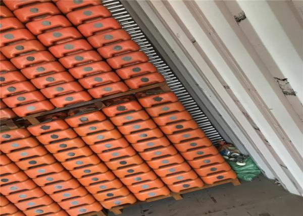 High quality Injec molding temp  fence base 560 x 245 x 130mm inside fill concrete UV treated ,factory direct supply