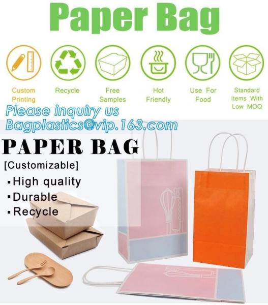 Paper Carrier Bag, Gift Packaging Carrie Shopping Paper Bag, Birthday Wedding Christmas, Festive Celebrations