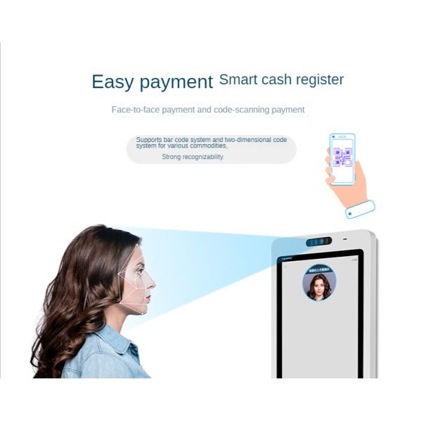24 inch Capacitive Touch 10 Point Self Service Kiosk with Floor Standing Installation for Unmanned Stores