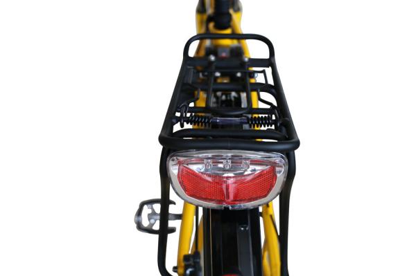 26 Inch 500W 48V Beach Cruiser Electric Bike With Double Disk Brakes And LCD Display