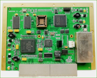 PCB assembly with conformal coating and Glue
