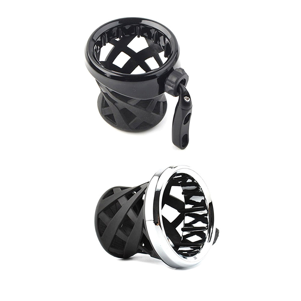 Motorcycle Universal Handlebar Cup Bottle Holder Drink Mesh Mount for Harley Honda Goldwing F6B GL1800 Yamaha Ducati Suzuki