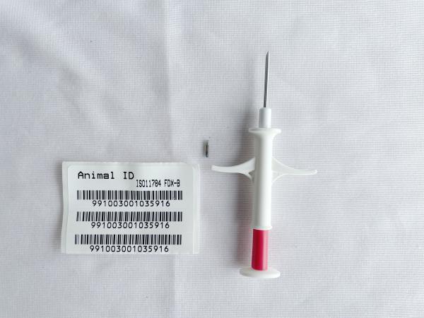 ISO11784/5 FDX-B Animal ID Microchip For Animal Temperature Monitoring And Management