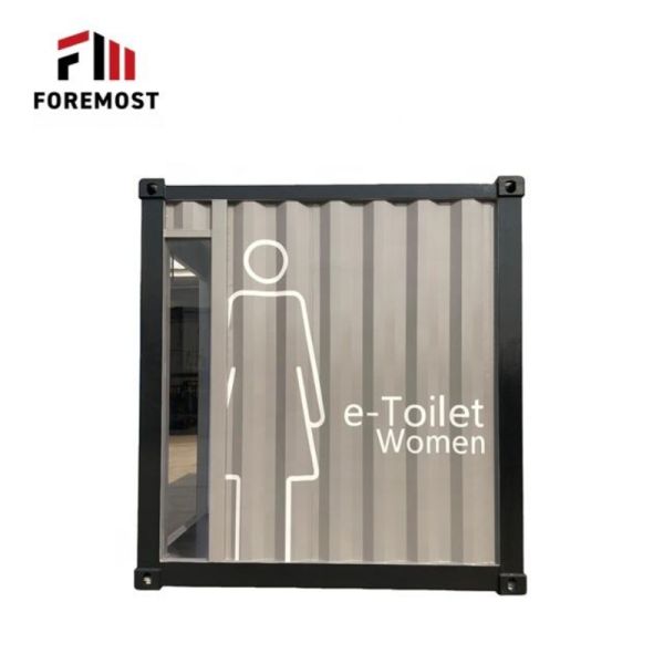 Durable Portable Public Toilet Modern Eco-Friendly Built Cabin Public Use Outdoor Events Parks Construction Apartment