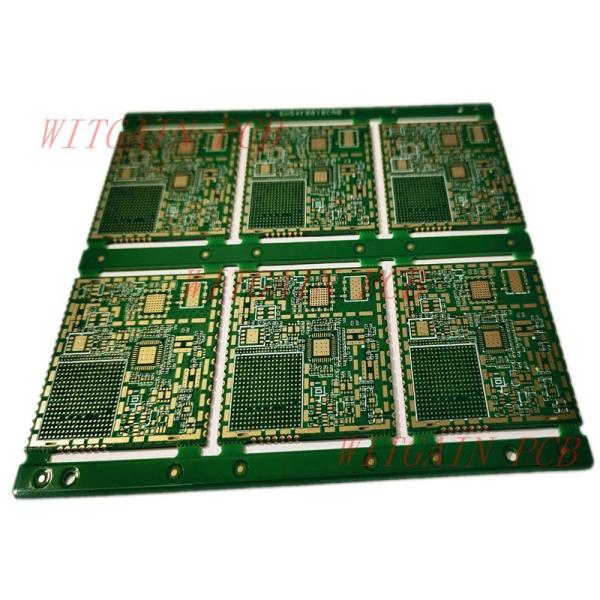 TG170 6 Layer Half Hole PCB 0.8 MM S1000-2 Fr4 Printed Circuit Board