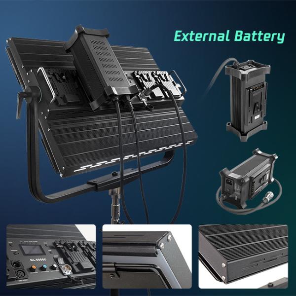 500 Вт 56 В наружные RGB светодиодные фильмовые огни беспроводное управление DMX Rgbw светодиодные сценные огни 50000lm