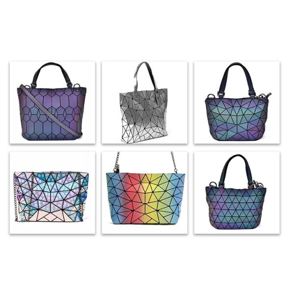 Сумка складных женщин перемещения геометрическая, многофункциональная сумка Tote геометрическая