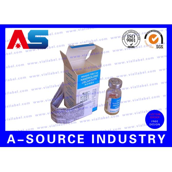10mL Holographic Peptide Box Embossing For Healthcare Packing pharmaceutical packaging boxes