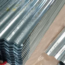 Рифленый GI настилая крышу окунутое горячее листа SPCC гальванизированный